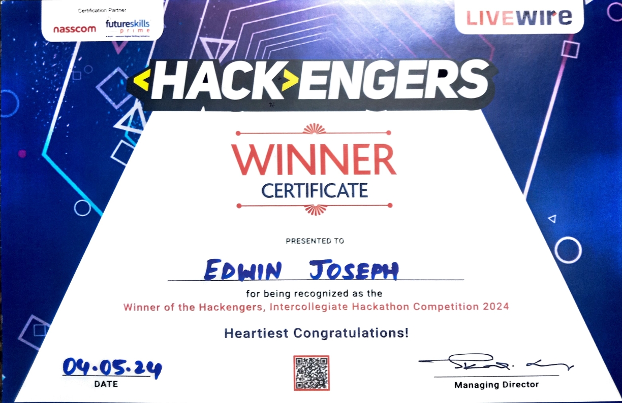Livewire Winner